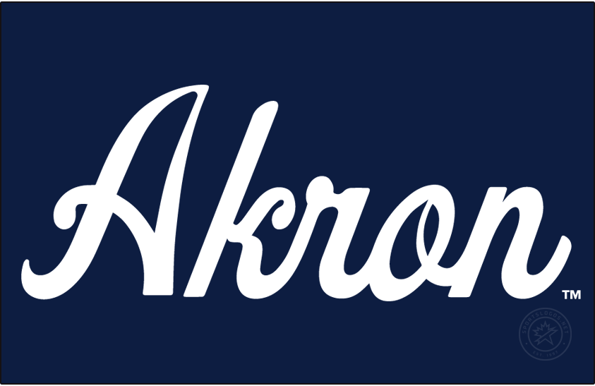 Akron Zips 2021-Pres Primary Dark Logo iron on transfers for clothing